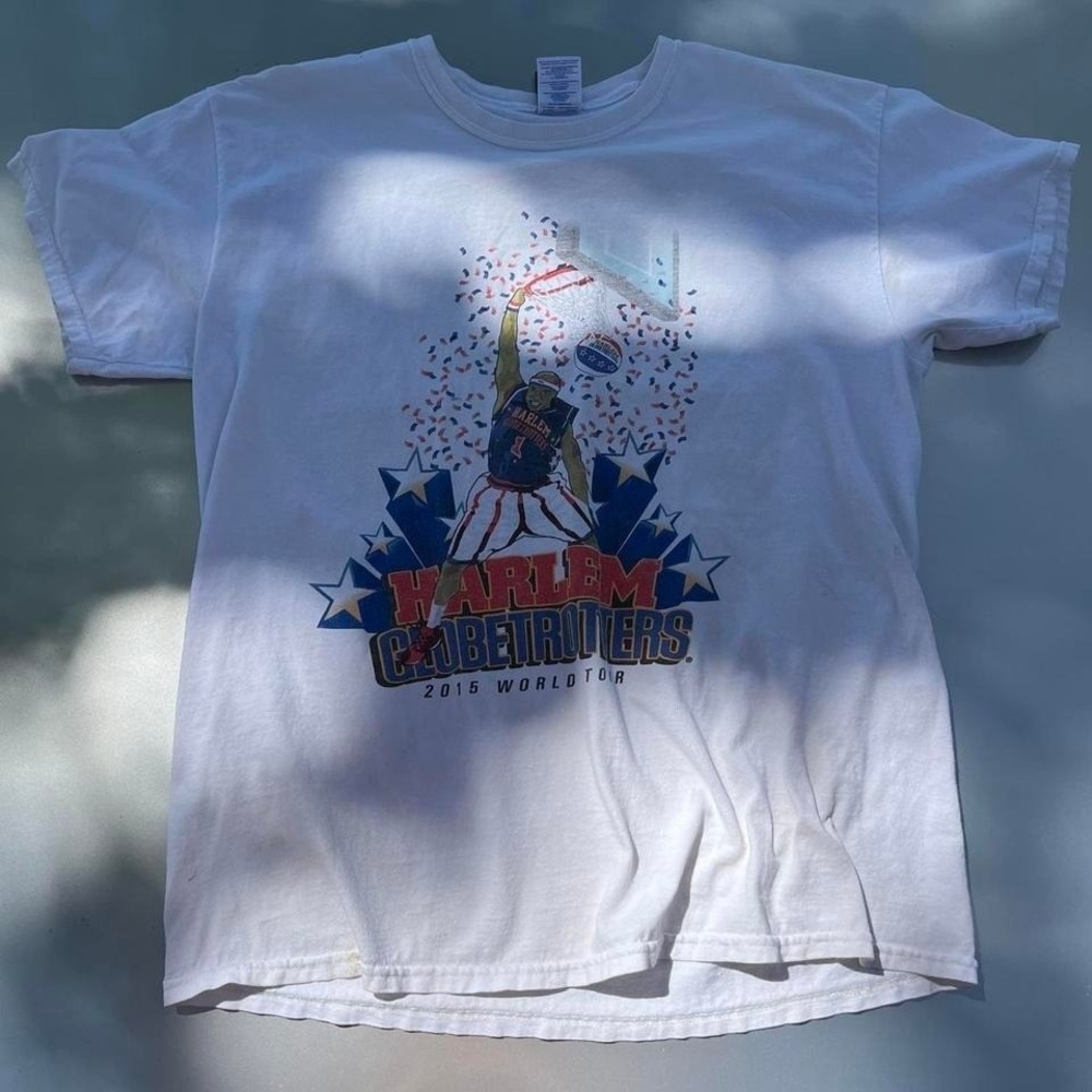 Harlem globetrotters world tour tshirt - Picture 1 of 8